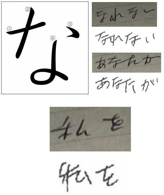 Re: 筆跡メモ